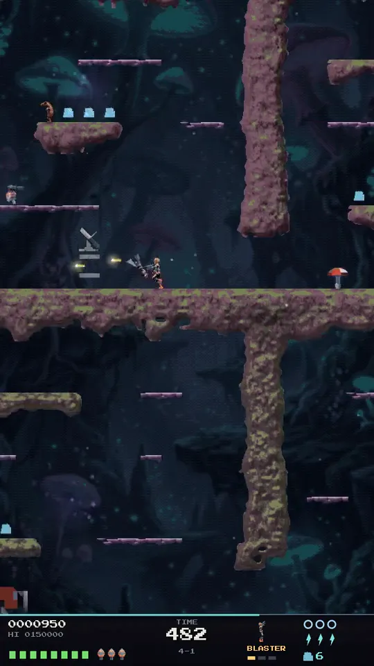 FLATBLASTER, straight off the screen