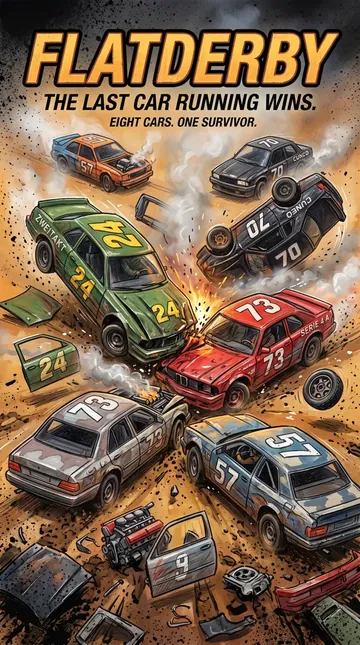 FLATDERBY box cover