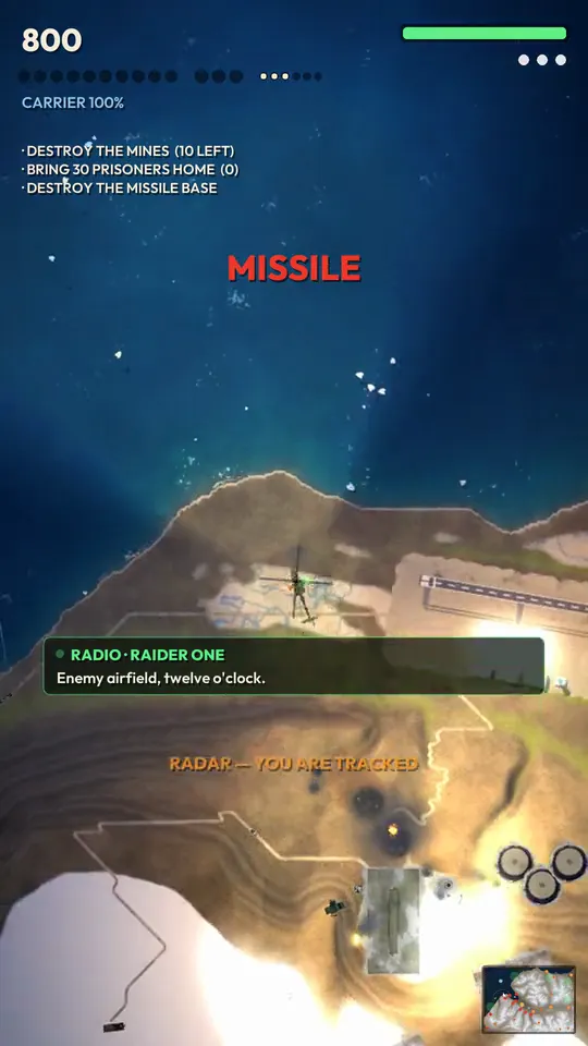 FLATRAID, straight off the screen