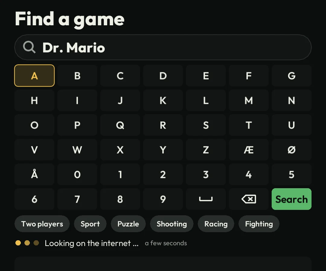 Dr. Mario typed, looking on the internet
